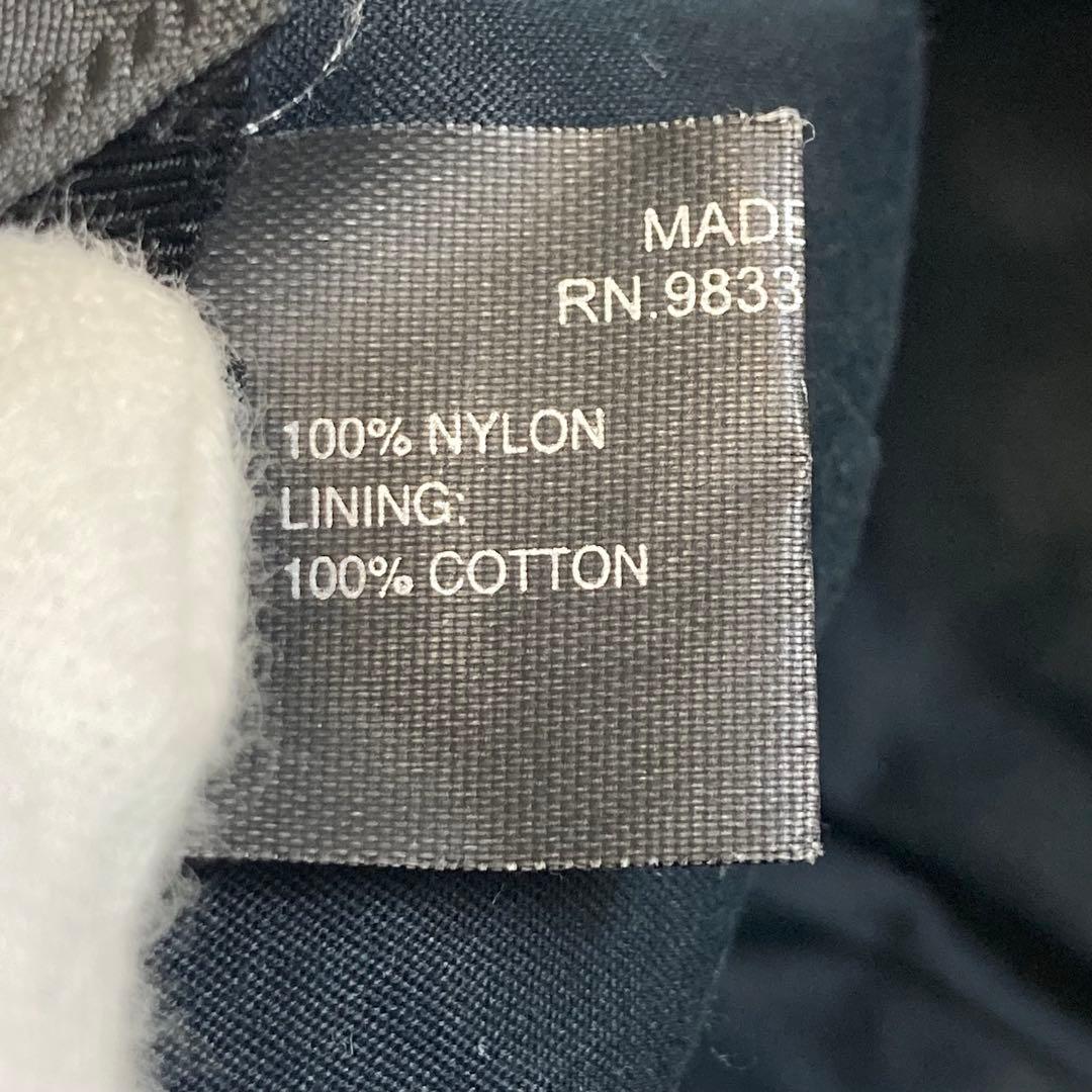 PRADAプラダ　ベースボールキャップ　ブラック　Re-Nylon 三角ロゴ　L