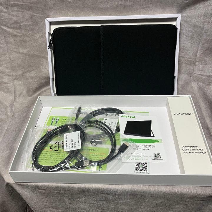 Amazon限定ブランド VisionOwl モバイルモニター 14インチ 新品