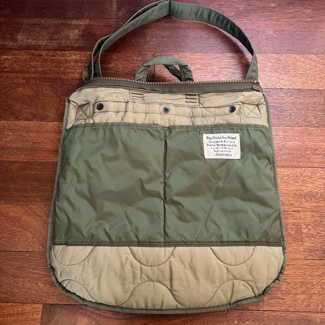 ANATOMICA×PORTER アナトミカ×ポーター HELMETBAG