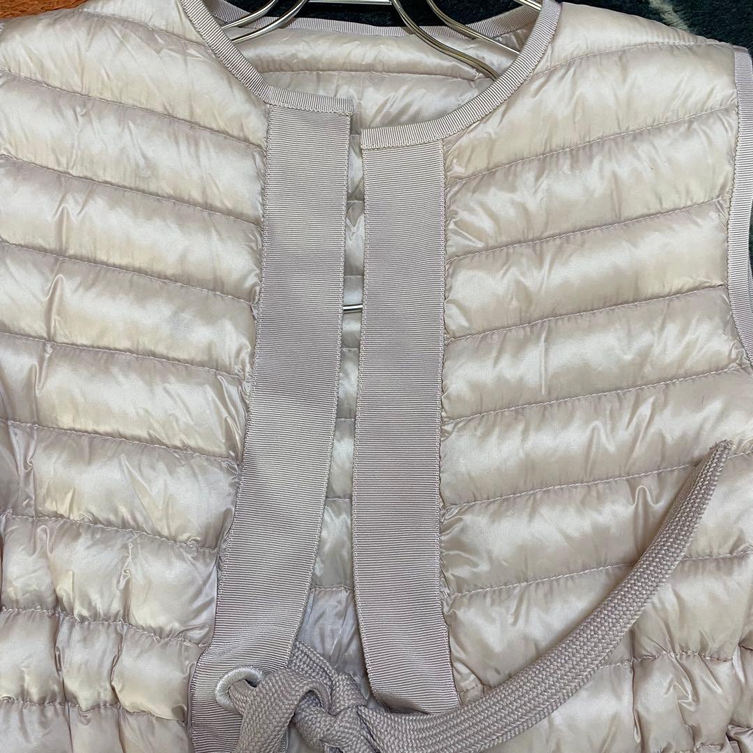 MONCLER モンクレール ダウンベスト レディース ライトピンク USED