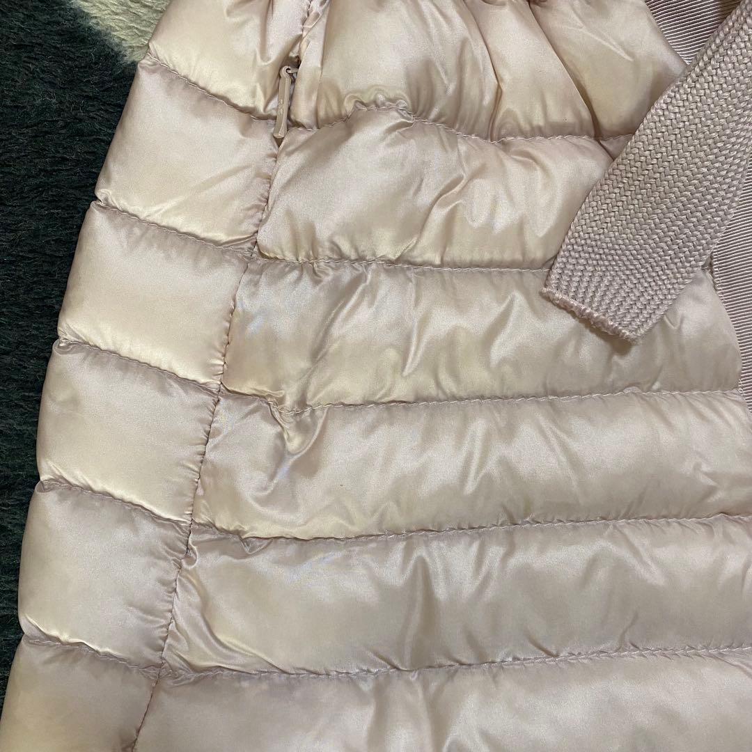 MONCLER モンクレール ダウンベスト レディース ライトピンク USED