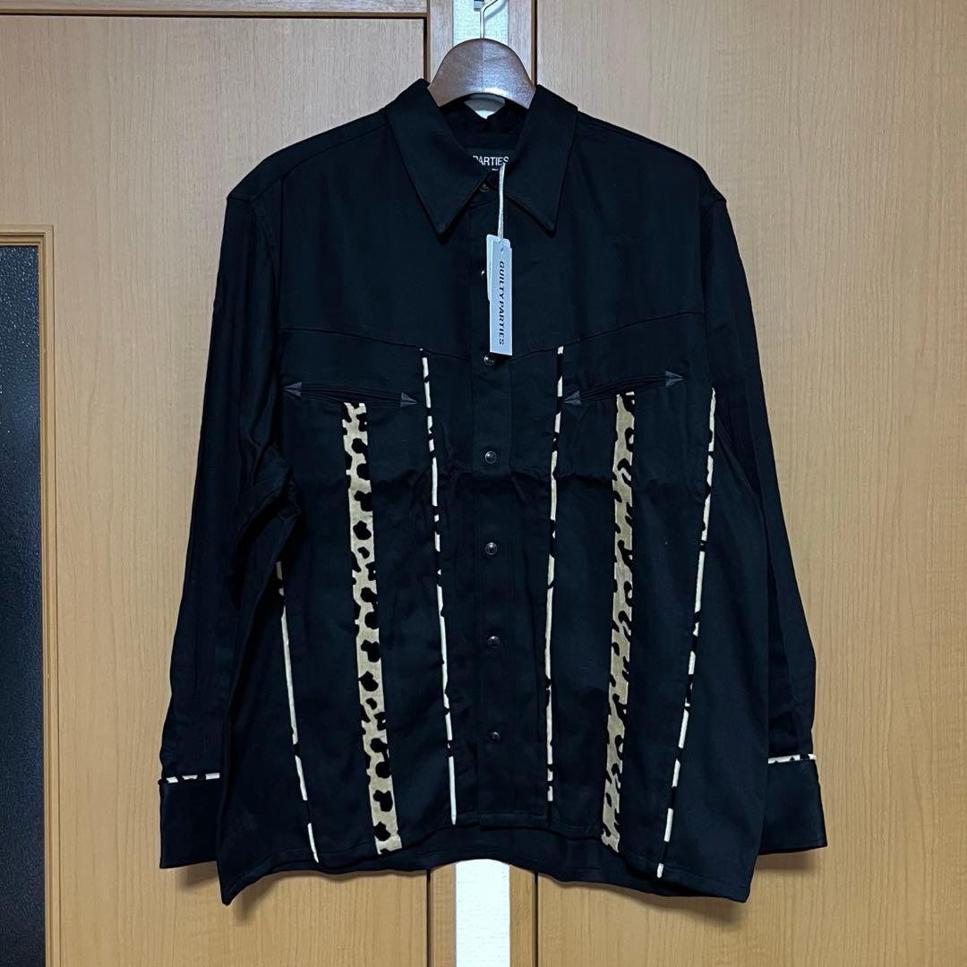 【輝さん専用】 WACKO MARIA レオパード切替 ロングスリーブシャツ