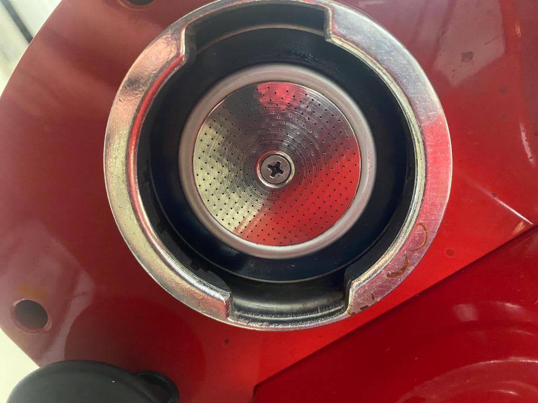 DeLonghi 赤 エスプレッソマシン　デロンギEC310