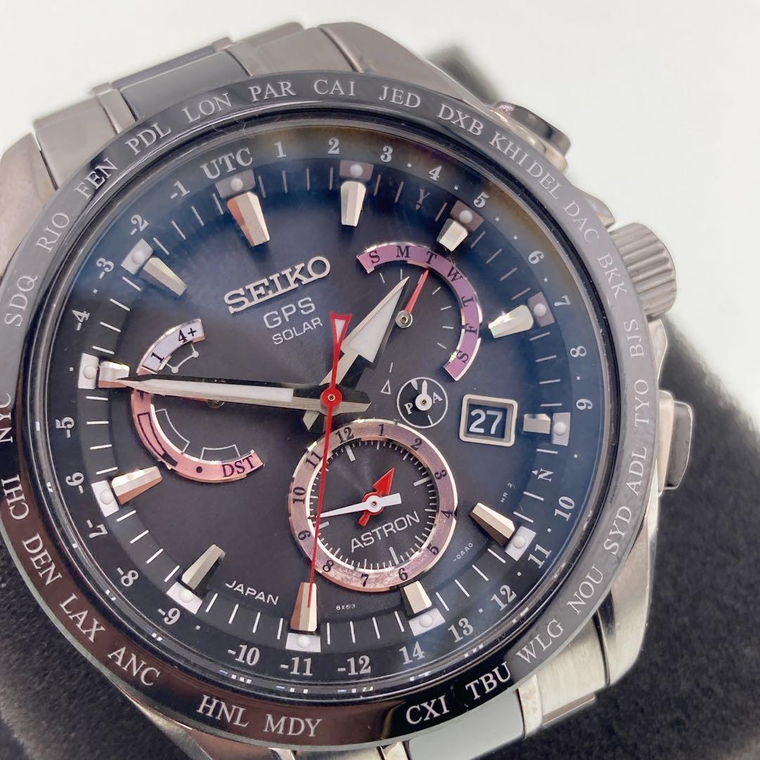 SEIKO GPSソーラー クロノグラフ 時計