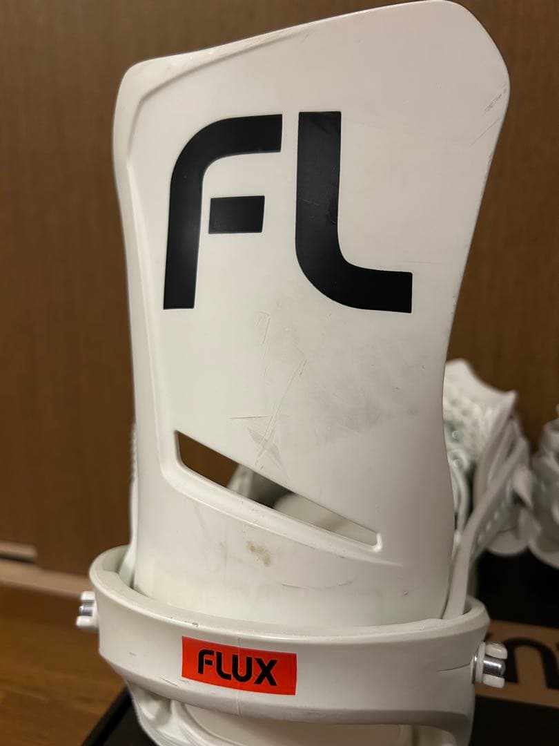 FLUX DS スノーボードビンディング サイズS ホワイト