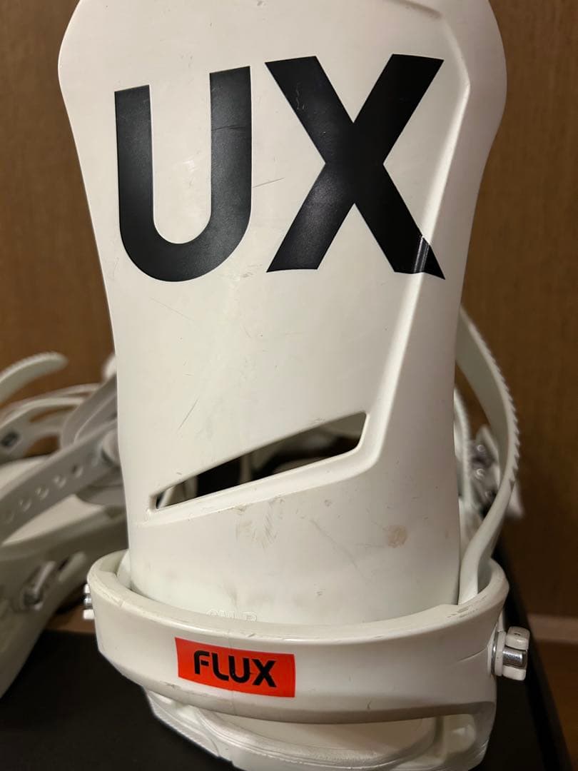 FLUX DS スノーボードビンディング サイズS ホワイト