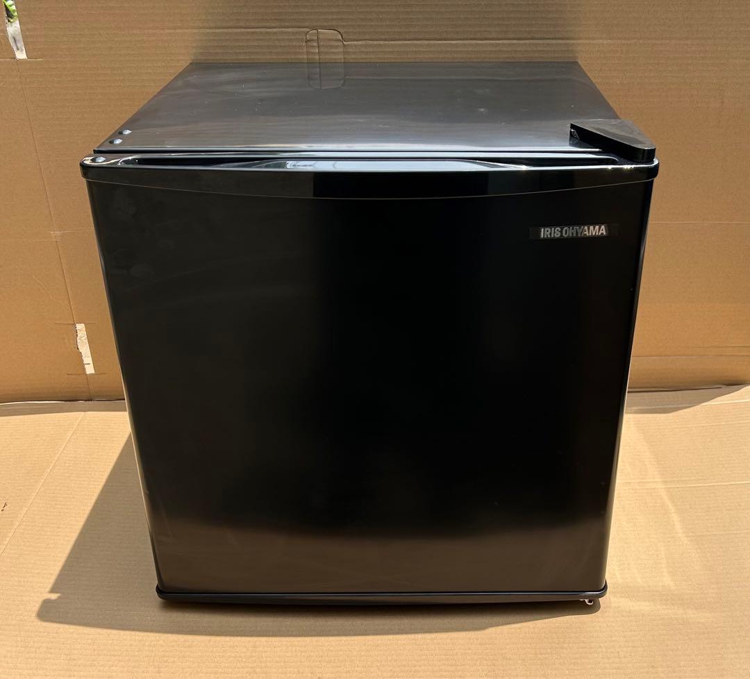 アイリスオーヤマ 小型1ドア冷蔵庫 45L 静音 ブラック IRSD-5A-B