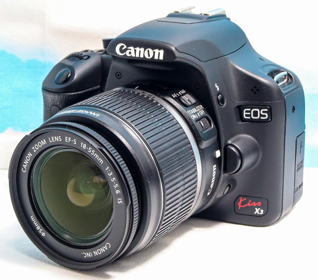 Canon Kiss X3⭐️一眼レフ 初めての方に⭐️スマホ転送⭐️動画もOK