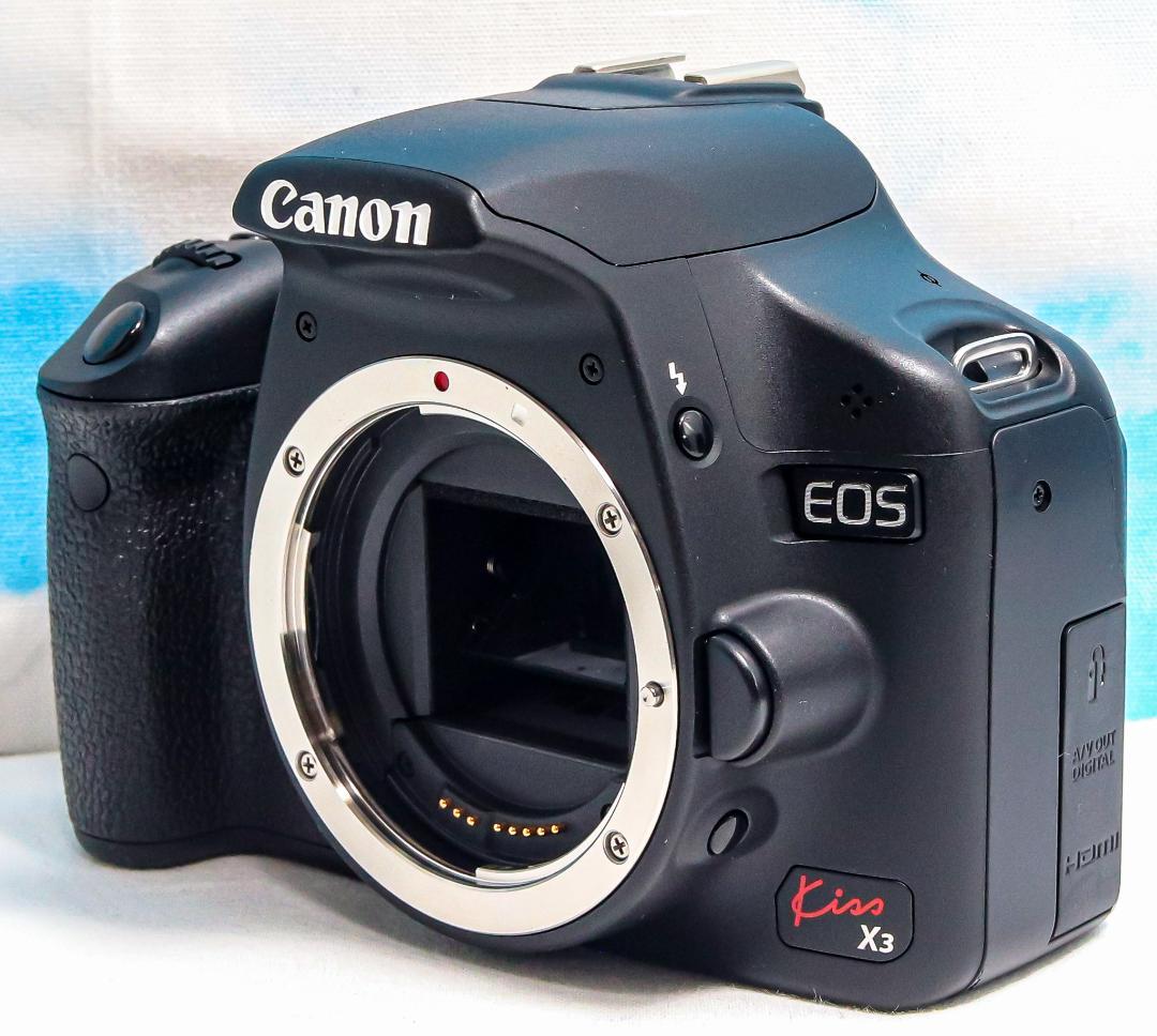 Canon Kiss X3⭐️一眼レフ 初めての方に⭐️スマホ転送⭐️動画もOK