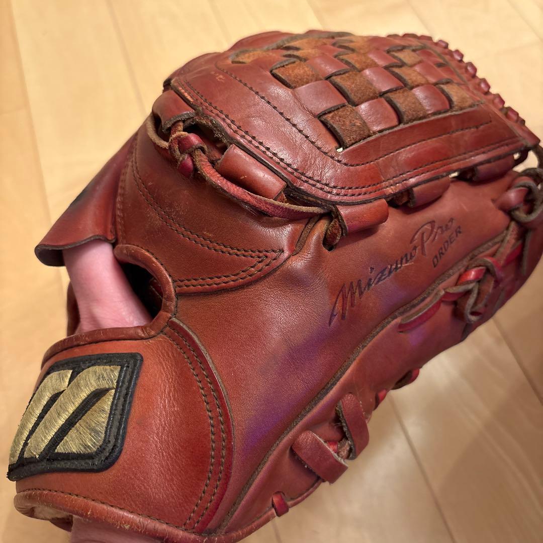 Mizuno プロモデル 硬式グローブ 右投げ用　ビックM