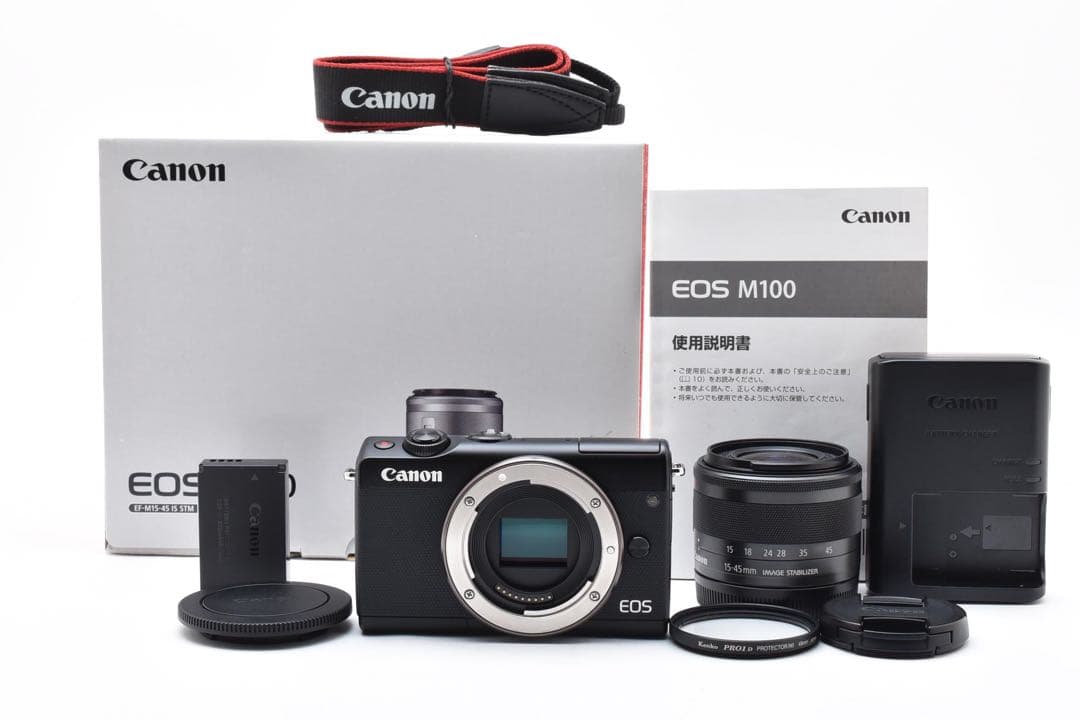 キヤノン CANON EOS M100 EF-M 15-45mm IS STM