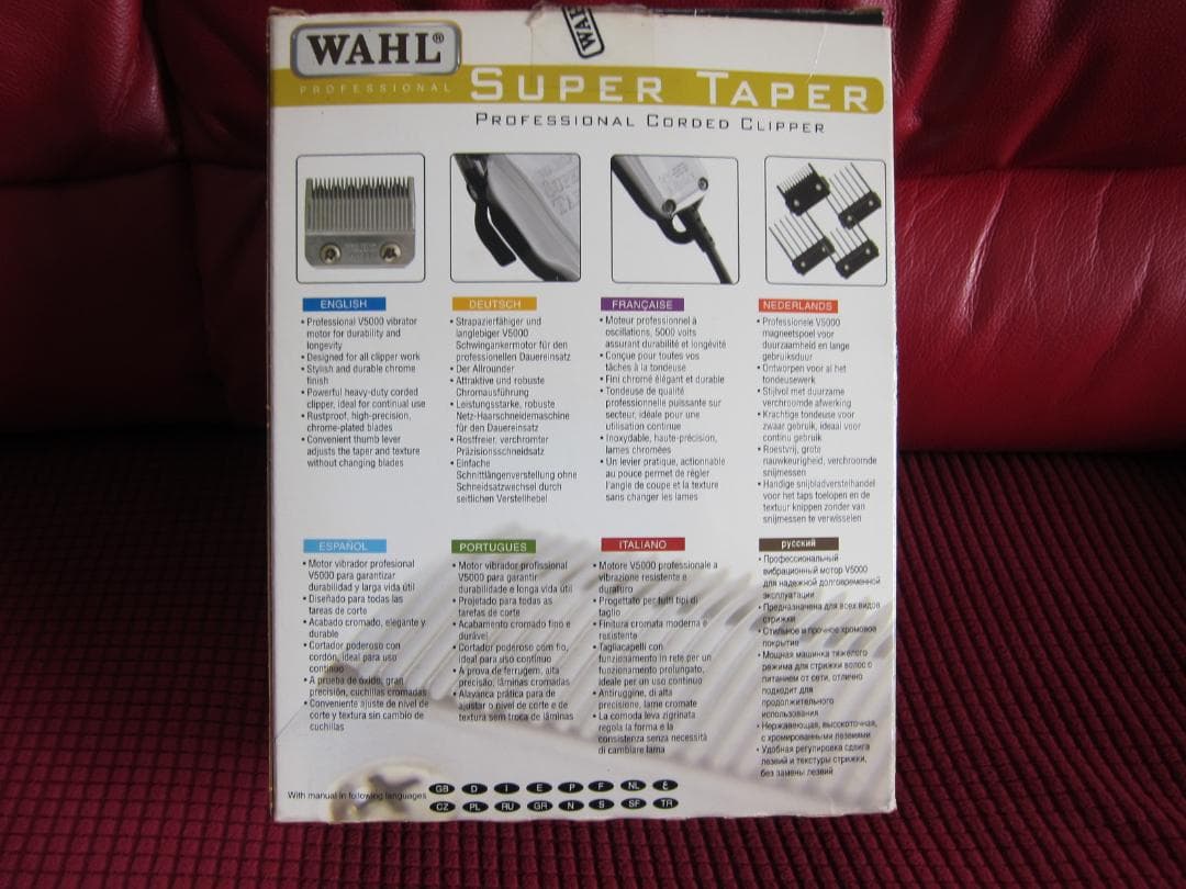 【美品】WAHL Super 89 Taper Ⅱ バリカン（動作確認済み）