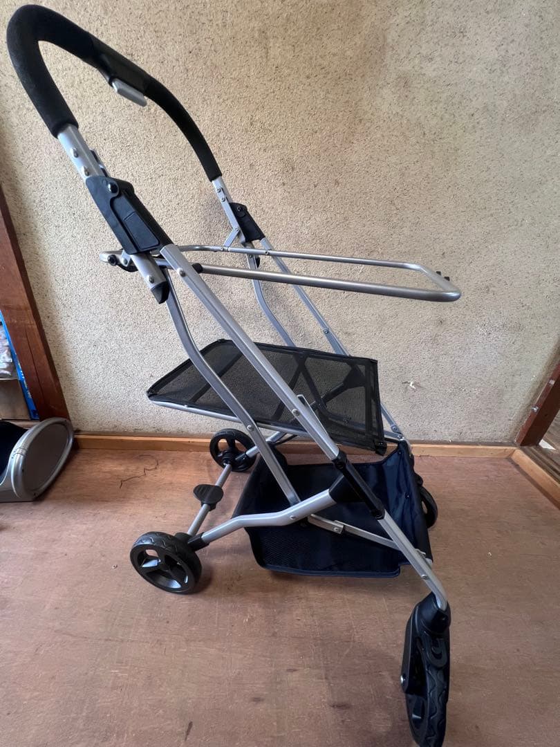 【美品】EcoCa エコカ ショッピングカート 折りたたみ 保冷バック付き