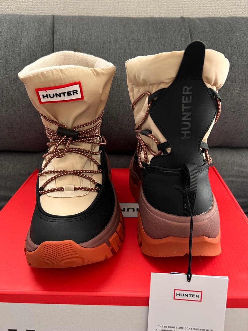 最終値下げ【新品未使用】即配送！HUNTER ハイカットブーツ 23cm