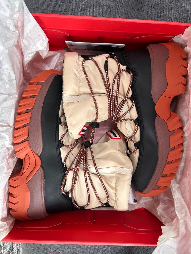 最終値下げ【新品未使用】即配送！HUNTER ハイカットブーツ 23cm