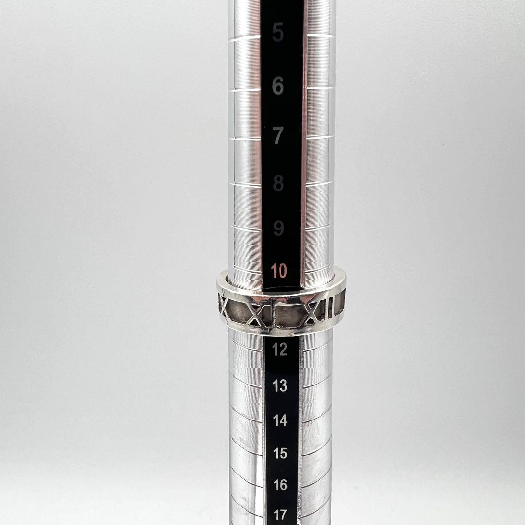 【美品】TIFFANY&Co. ティファニー アトラス リング 1995 平打ち