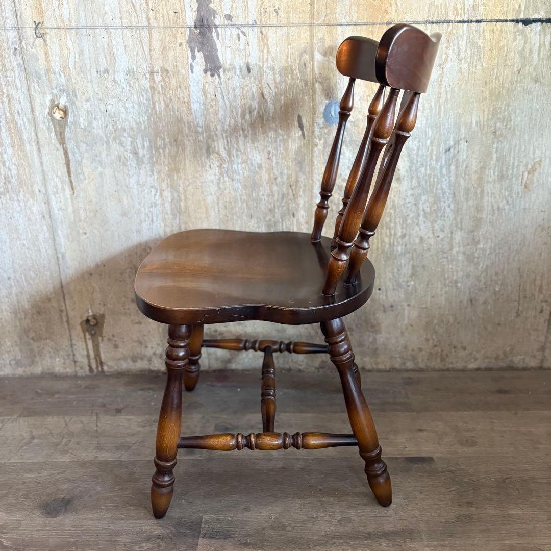 飛騨キツツキ　ウィンザーチェア　スピンドル　ボウバック