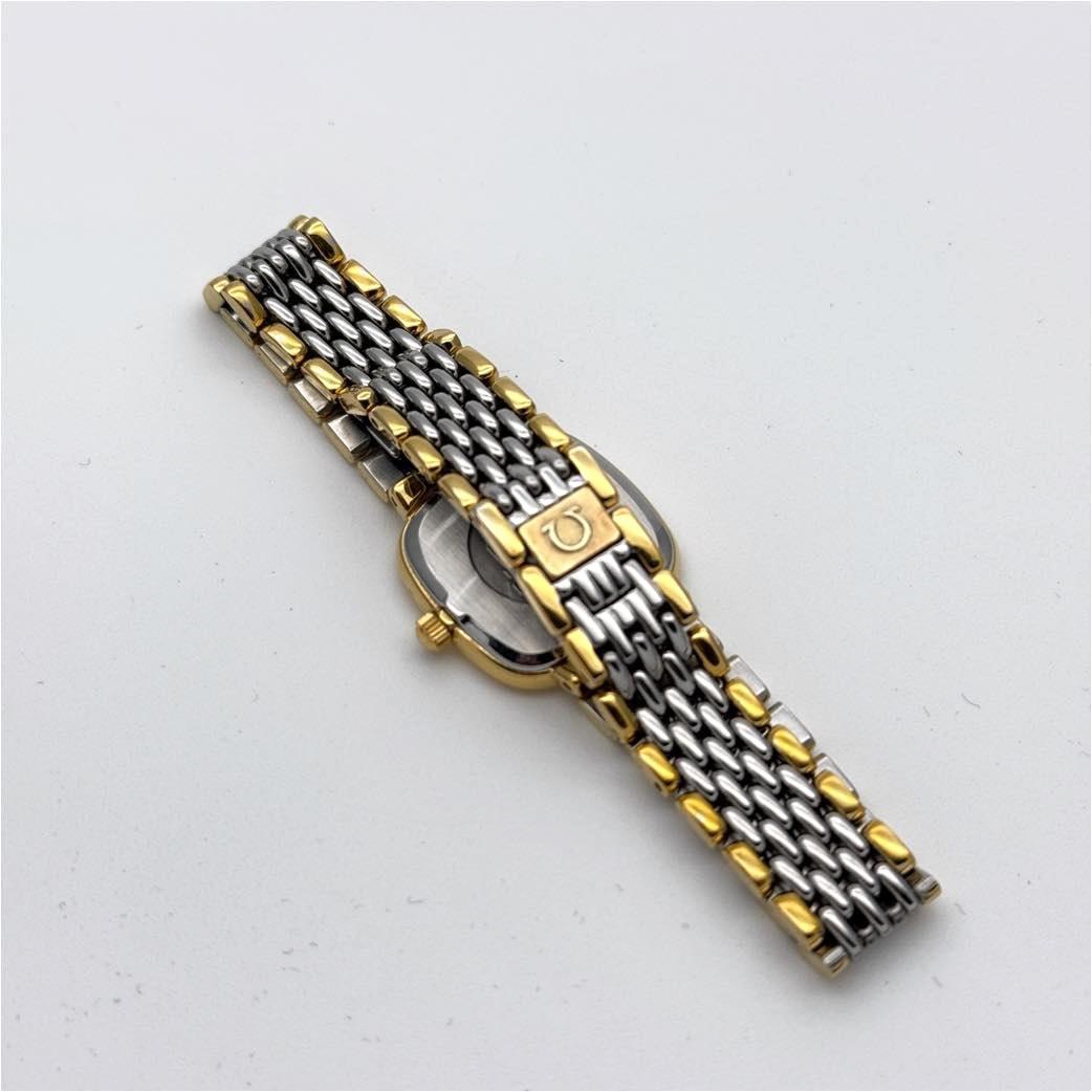 OMEGA De Ville SS GP QZ シャンパン文字盤 稼働 コンビ