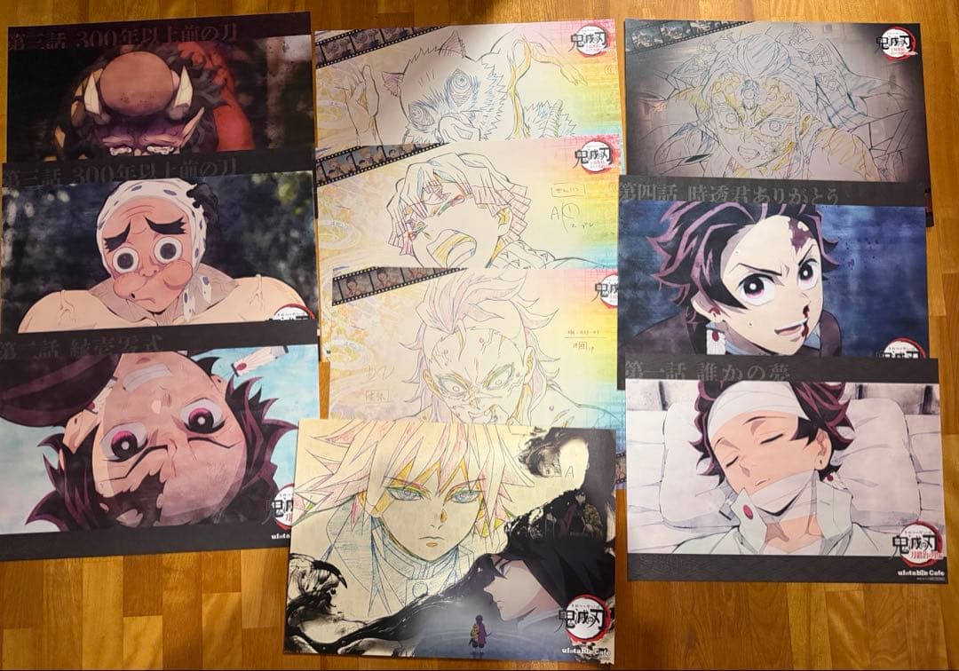 鬼滅の刃　ランチョンマット　ufotablecafe dining 127枚