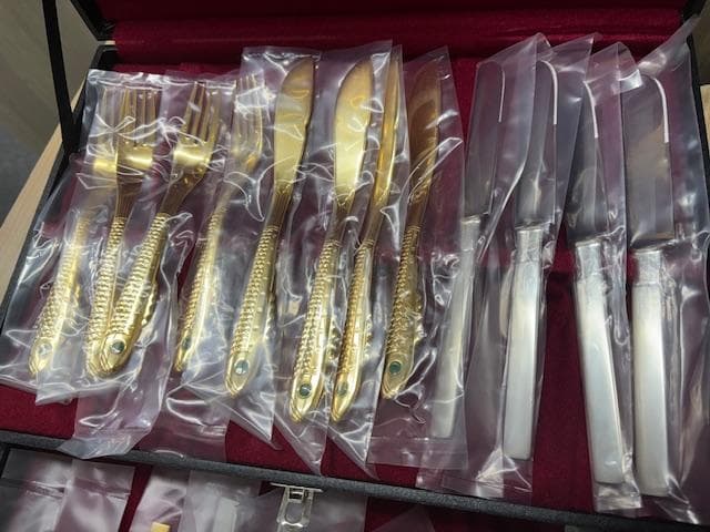 【新品未使用】YAMACO ヤマコ NOBELJUBILEE カトラリーセット