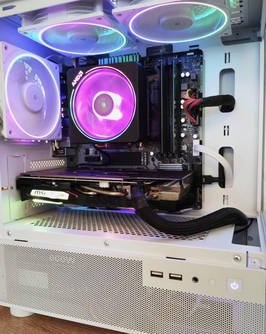 ゲーミングPC/R5 3600/GTX1660Ti/16G/新品SSD512GB