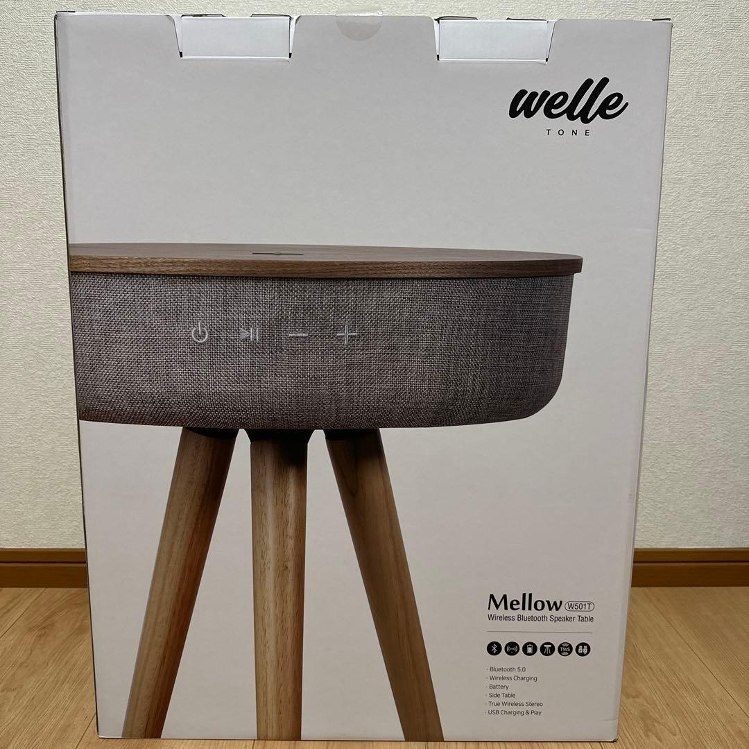 360°Bluetoothテーブル型スピーカー Mellow WT-W501TS