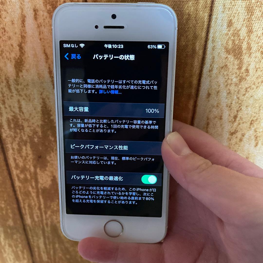 iPhone SE ￼最大容量￼100% ￼