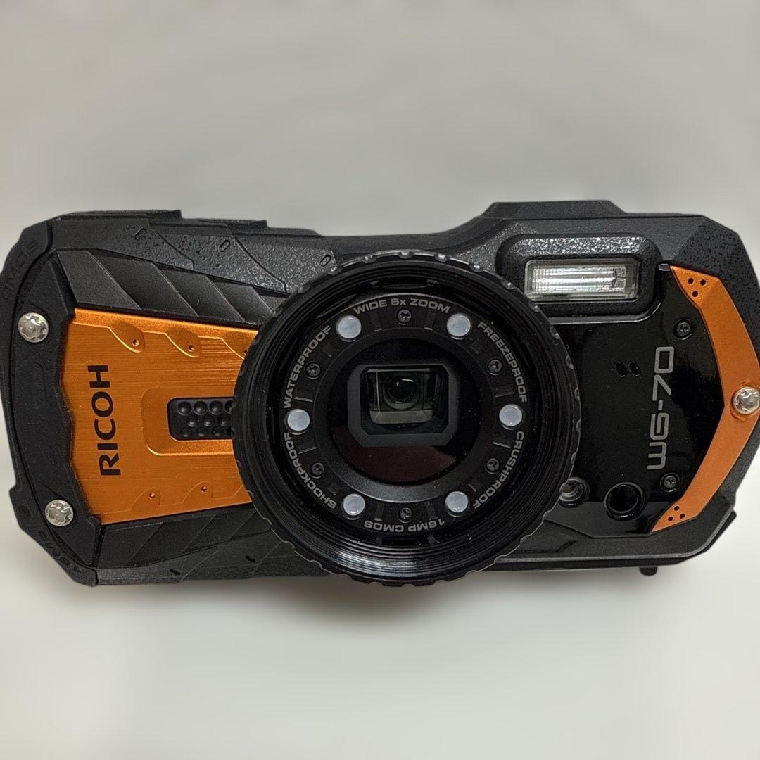 Ｋｅｎ【動作確認済】RICOH WG-70 防水デジタルカメラ