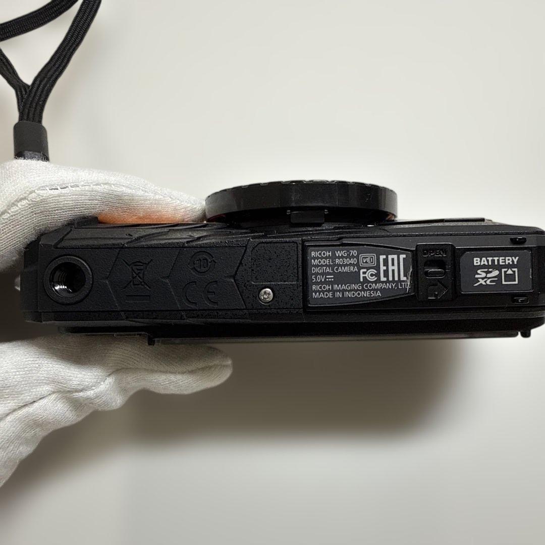 Ｋｅｎ【動作確認済】RICOH WG-70 防水デジタルカメラ
