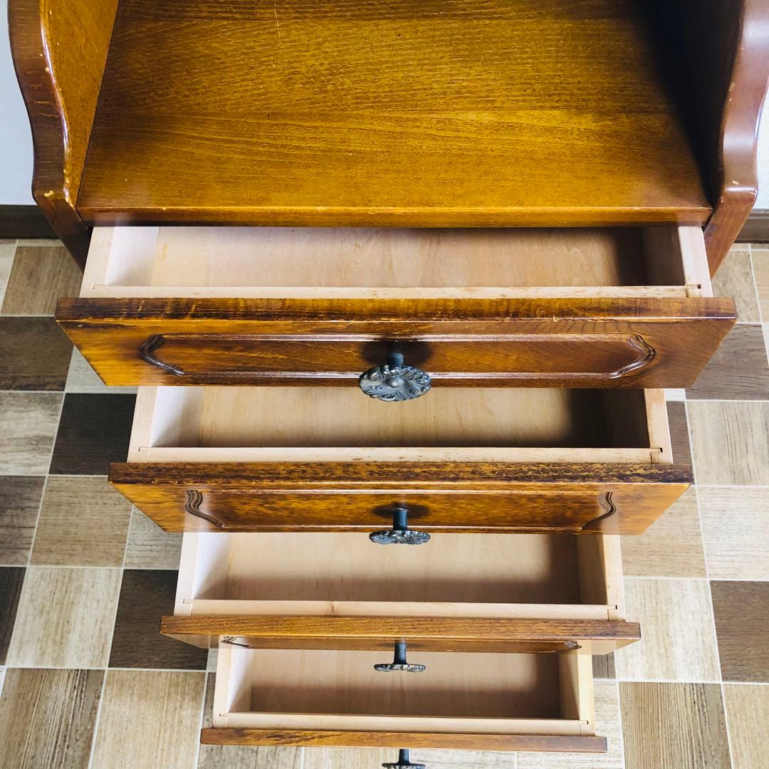 カリモク家具 karimoku コロニアル 電話台/FAX台/チェスト