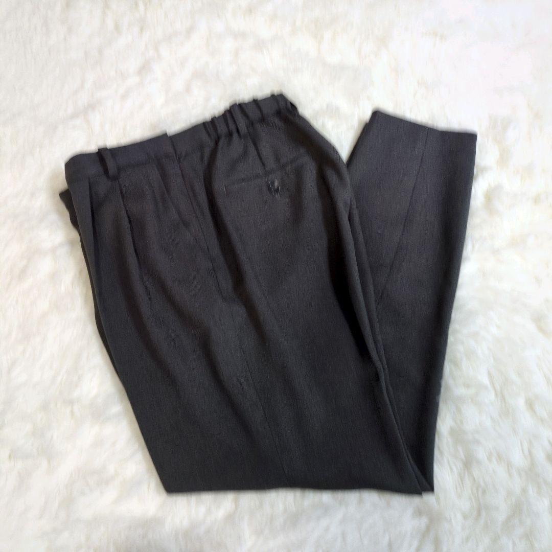 ユナイテッドアローズ　ノーカラー　セットアップ　パンツ　洗える　ストレッチ