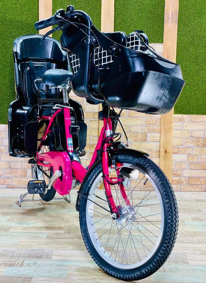 ハッピーピンク！ パナソニック ギュット子供乗せ電動アシスト自転車 ZH2858