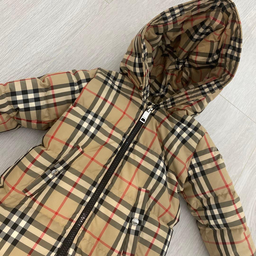 正規美品！Burberryバーバリーチェック新生児赤ちゃんボディースーツセット