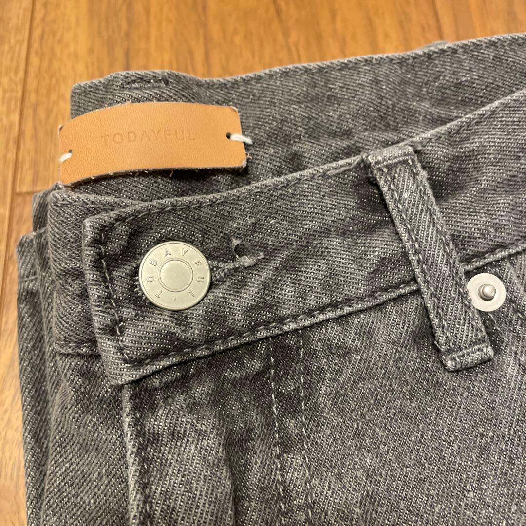 TODAYFUL Cary's Denim　グレー　サイズ24