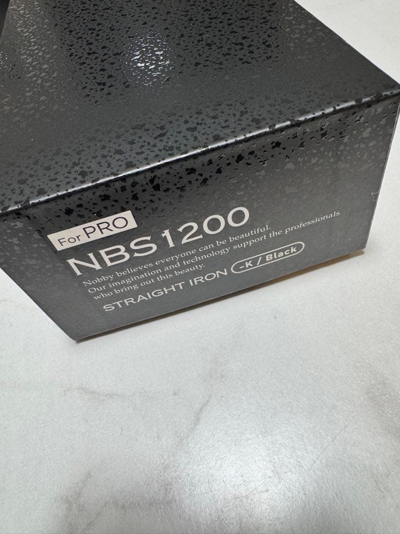 Nobby（ノビー）ストレートアイロン NBS1200