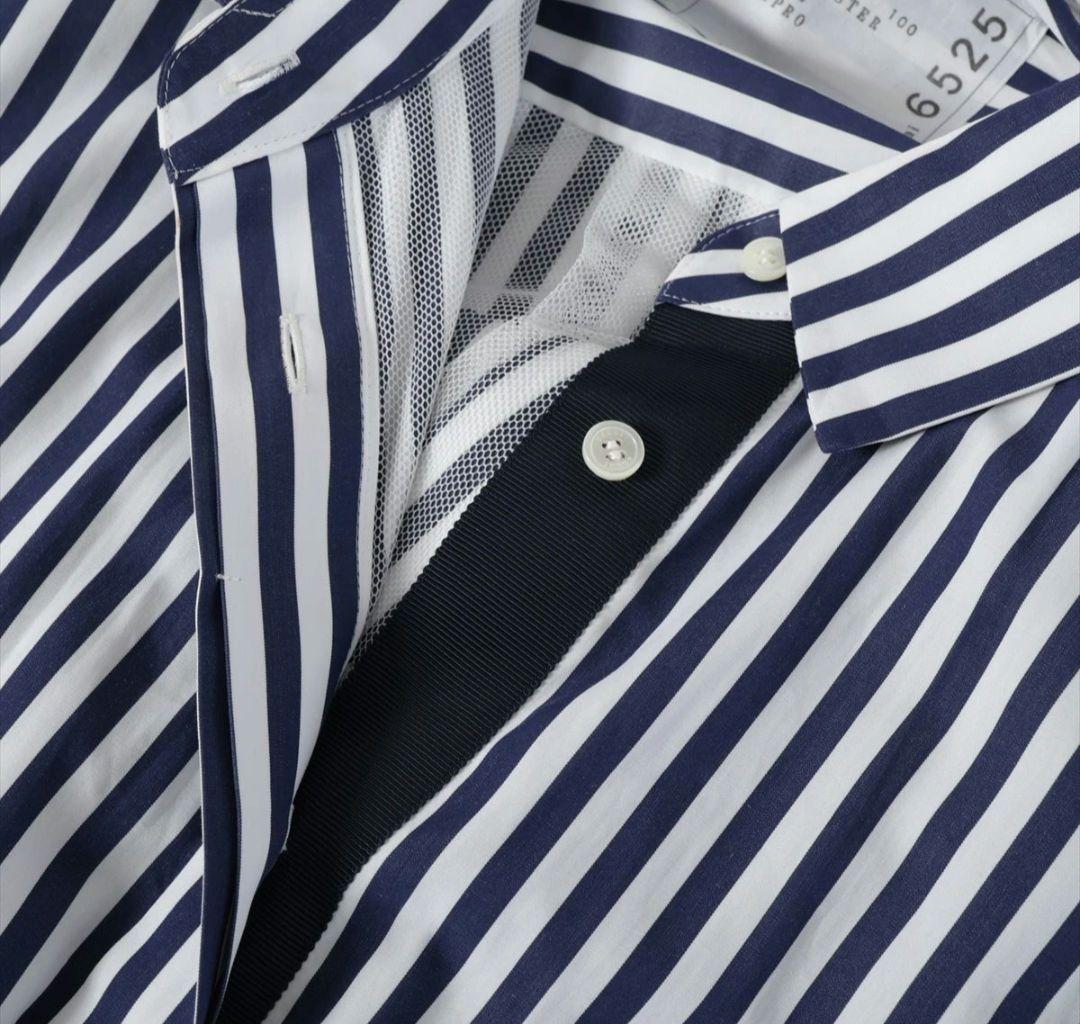 sacai サカイ THOMAS MASON ハーフスリーブシャツワンピース