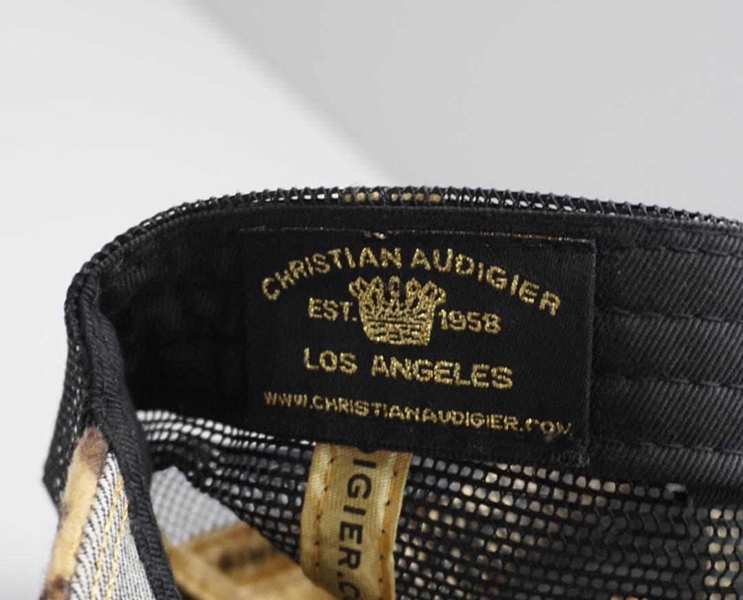 00's Christian Audigier キャップ Ed Hardy 黄色