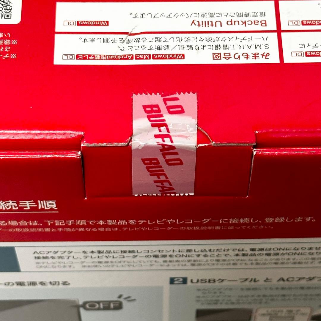 新品未開封✨ バッファロー 外付けHDD 6TB パソコン&テレビ録画