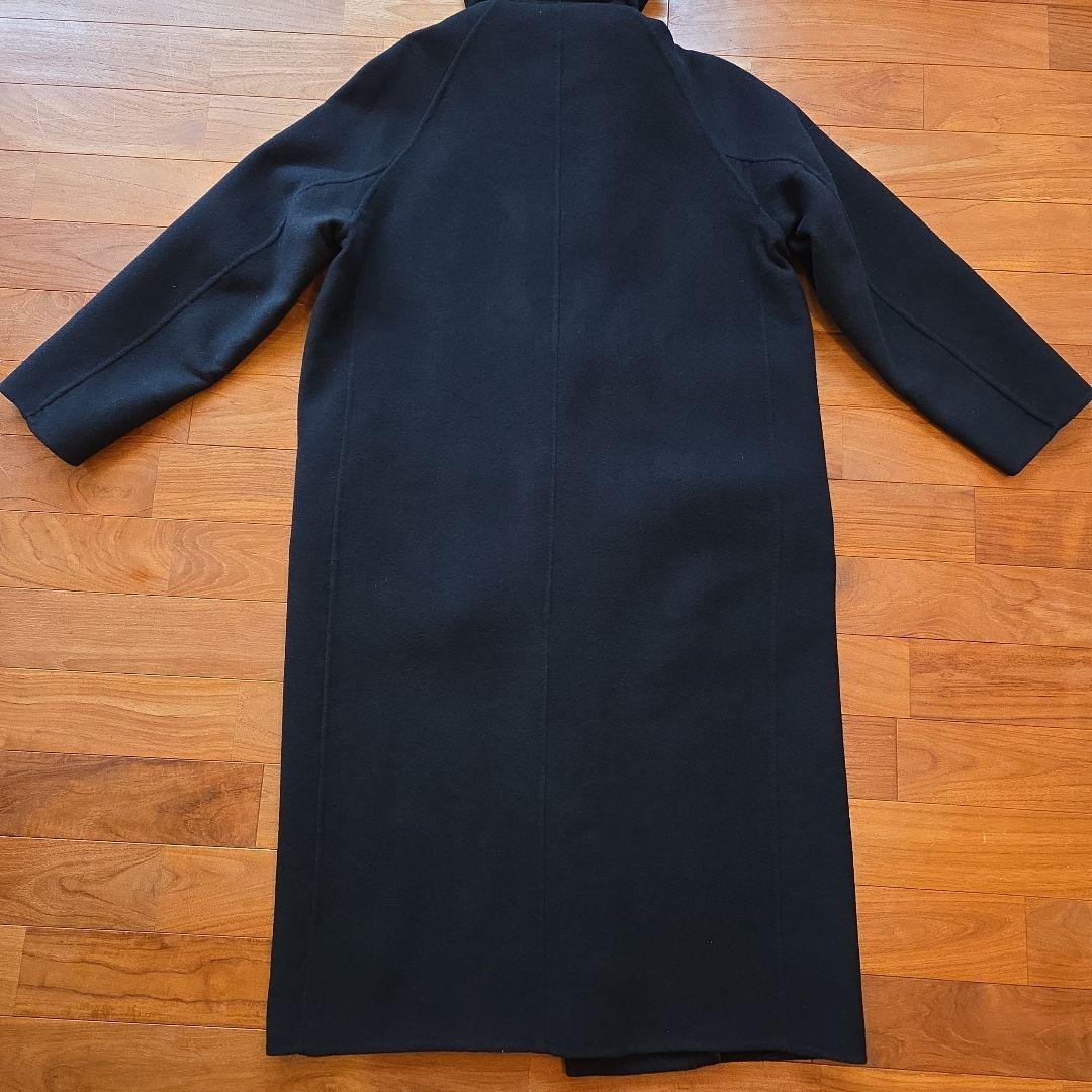 LOEFFロエフ ロングダッフルコート 黒 ユナイテッドアローズ 定価11万円