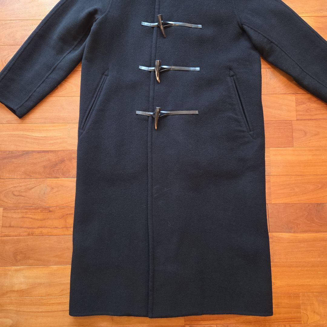 LOEFFロエフ ロングダッフルコート 黒 ユナイテッドアローズ 定価11万円
