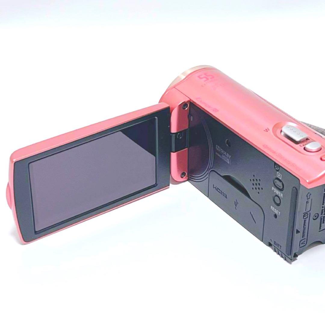 極美品 SONY HDR-CX270V ビデオカメラ ピンク デジタルカメラ