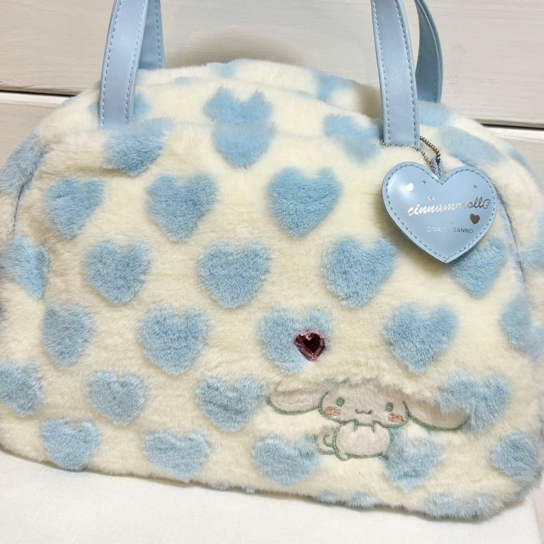 激レア シナモロール ふわふわバッグ ハンドバッグ