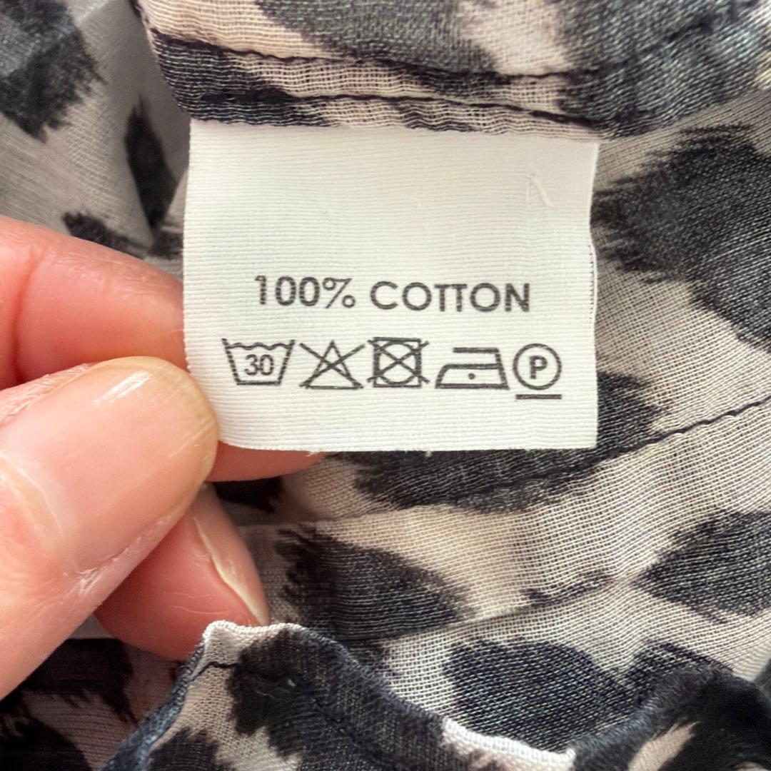 DRIES VAN NOTEN ヒョウ柄シャツ 38