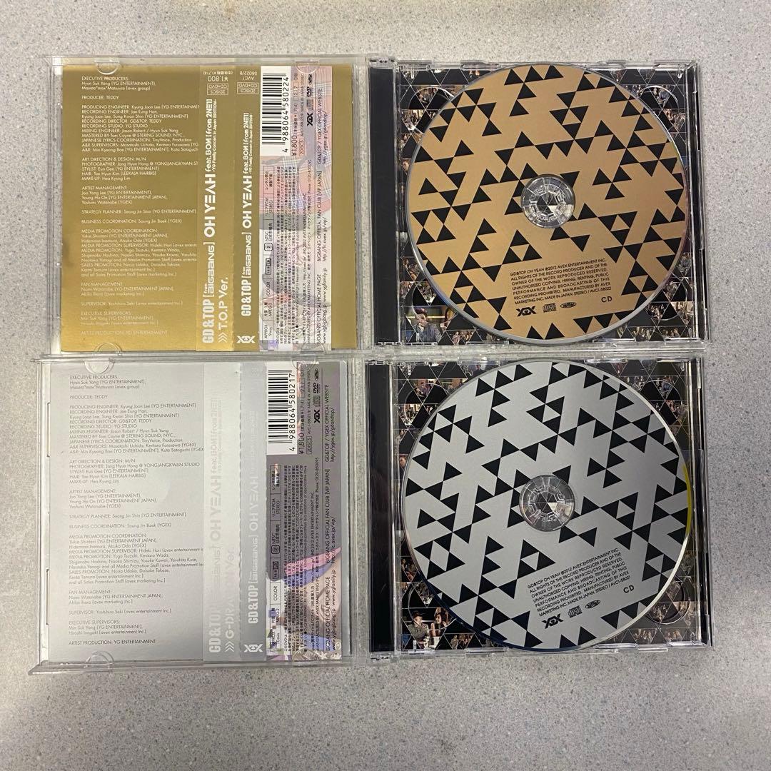 K-POP・アジア GD&TOP OH YEAH CD DVD BIGBANG
