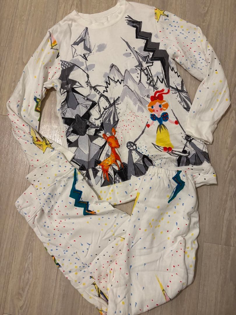 新品未使用❁ツモリチサト sleep 白雪姫柄　パジャマ　ルームウェア