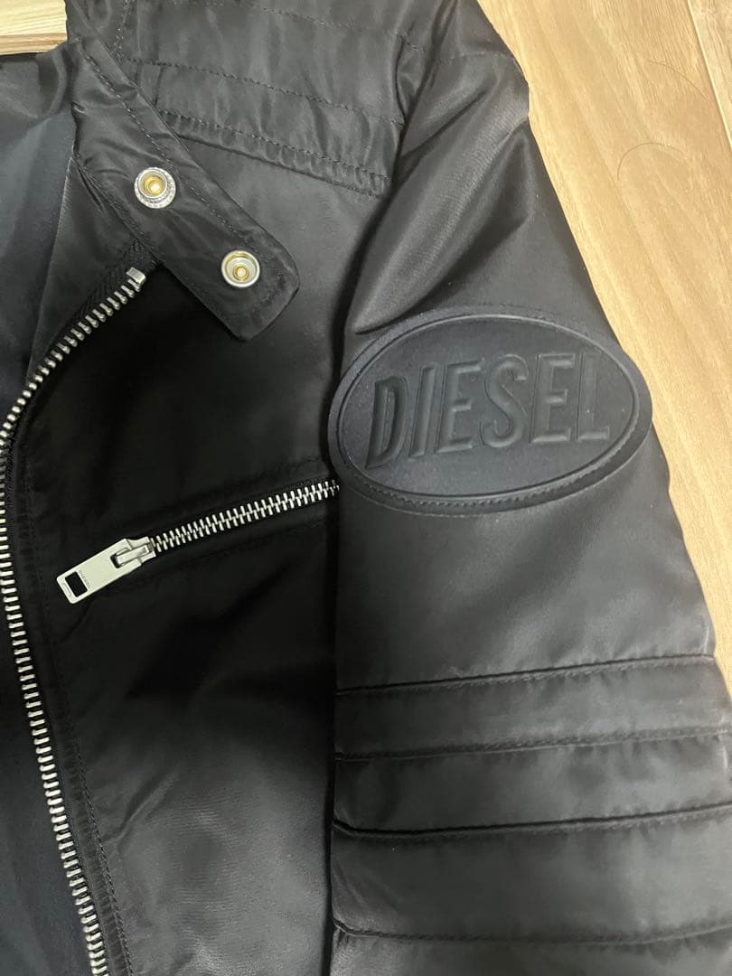 池田エライザ着用 DIESEL ライダースジャケット ディーゼル ブラック