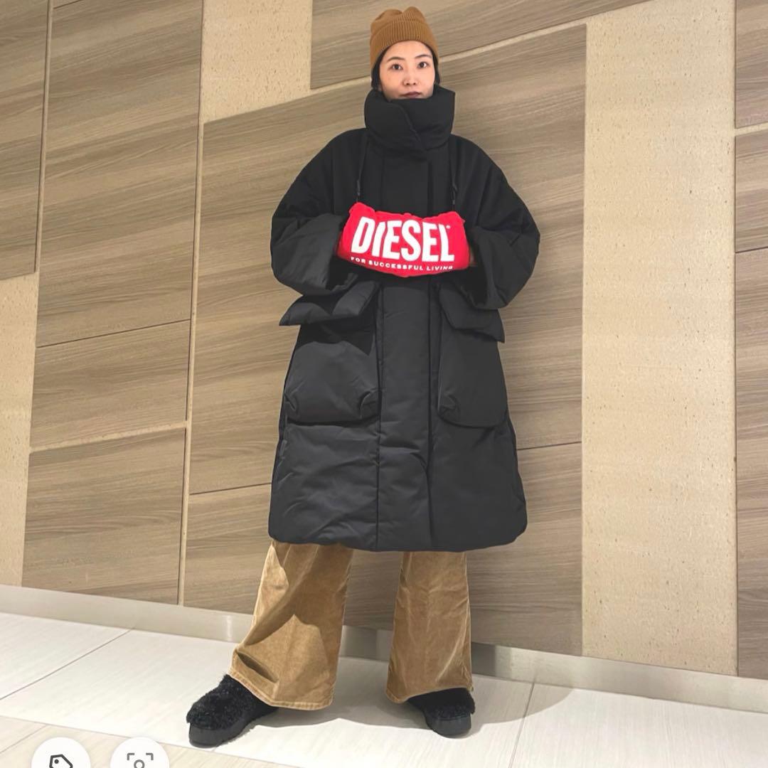 ✨新品✨ディーゼル　ビックシルエット 中綿コート　ブラック　XXS
