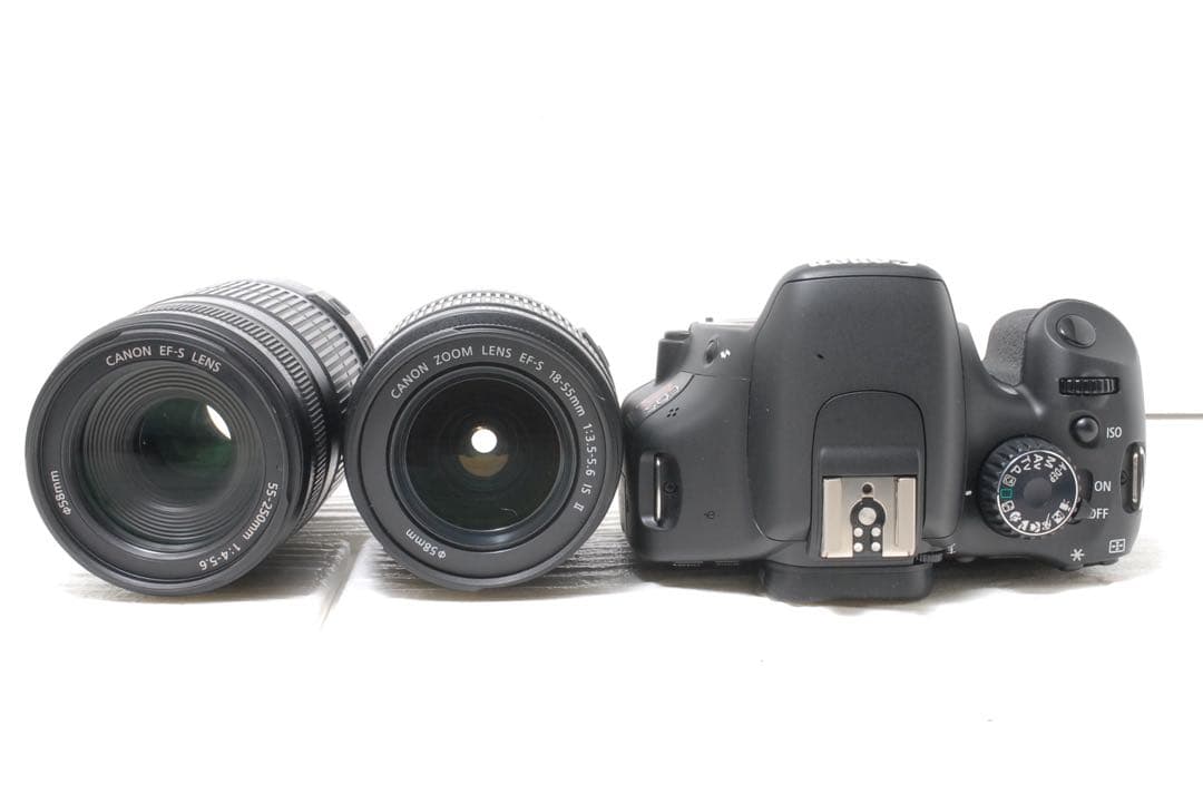 美品❤️ショット数少✨Canon EOS Kiss X4 ダブルレンズセット