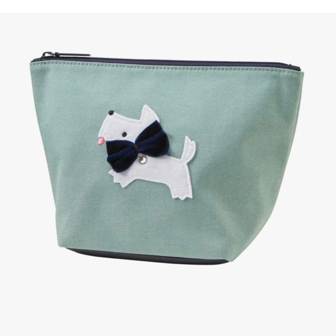 【3.16限定値下】春のファミリアショー　ポーチ　ジッパーバッグ