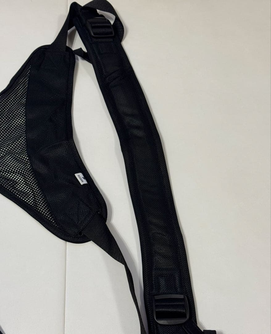 ポルバン アドバンス シングルショルダー付き ブラック ヒップシート